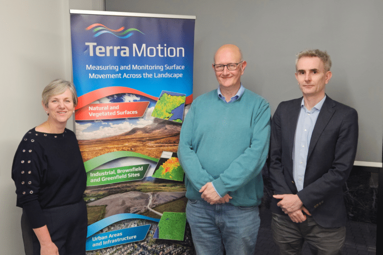 Pictured l-r are Lilan Greenwood MP, Andrew Sowter, and George Rice